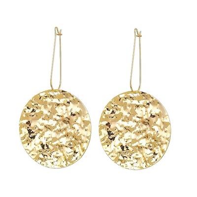 Brass Hoop Earring