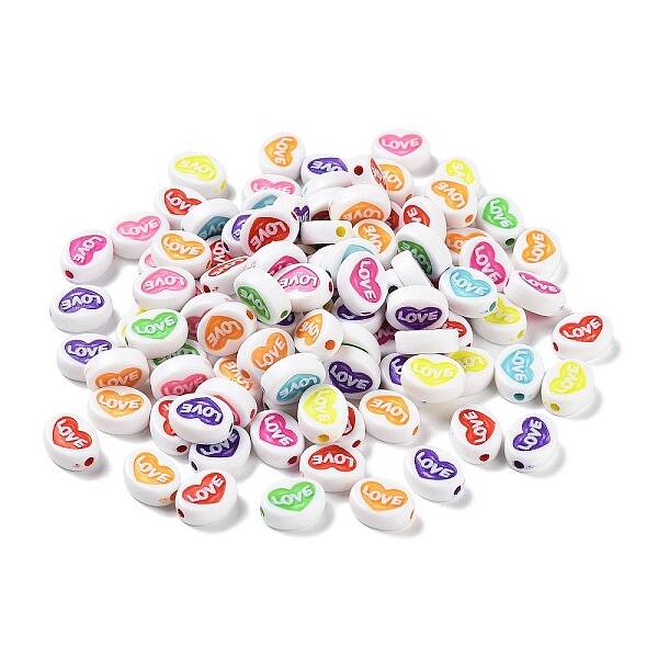 Opaque Acrylic Beads