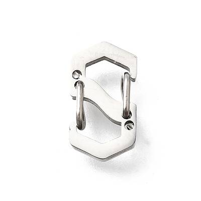 304 Stainless Steel Keychain Clasp Findings