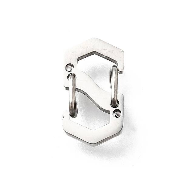 304 Stainless Steel Keychain Clasp Findings