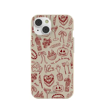London Fog Spooky Dinner Party iPhone 14/16e Case