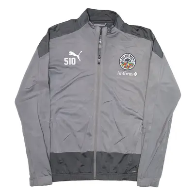PUMA Track Jacket Grey Mens S