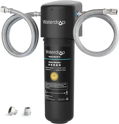 Waterdrop 10UA Under Sink Water Filtration System, Reduces PFAS, PFOA/PFOS, Lead, Chlorine, Bad Taste & Odor, NSF/ANSI 42 Cer...