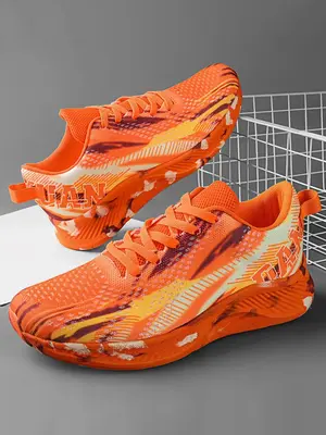 Women's All over Pattern Low Top Lace up Front Trainers, Athletic Runner Training Running Sports Shoes, Girl's Walking Shoes,...