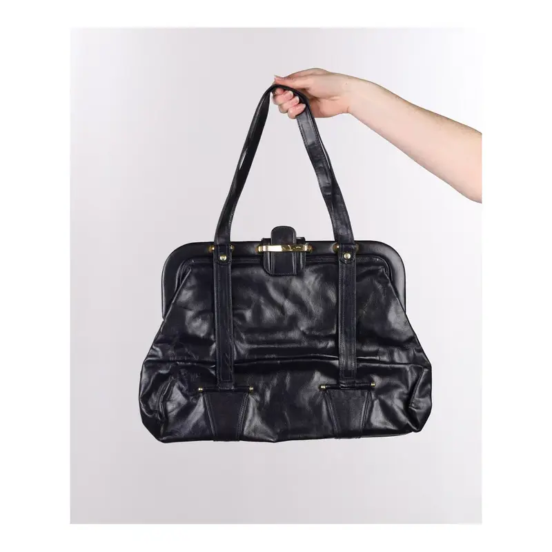 Unbranded Bag - No Size Navy Leather | Size: no size