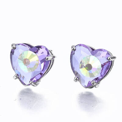 Brass Stud Earrings
