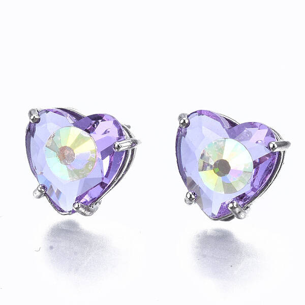 Brass Stud Earrings