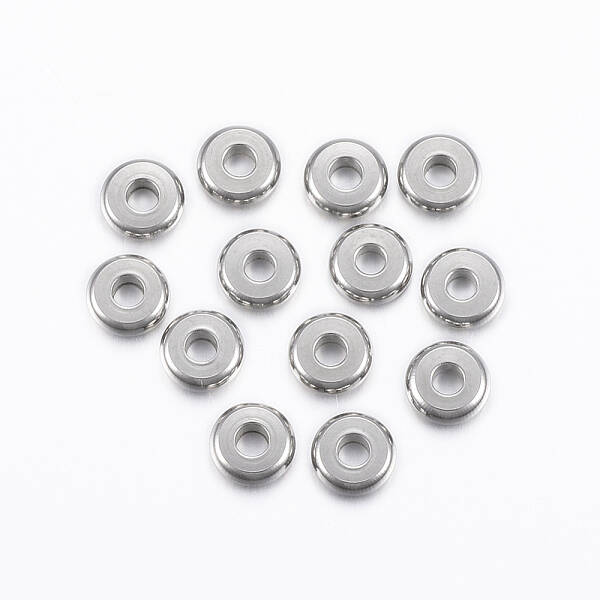Tarnish Resistant 304 Stainless Steel Spacer Beads