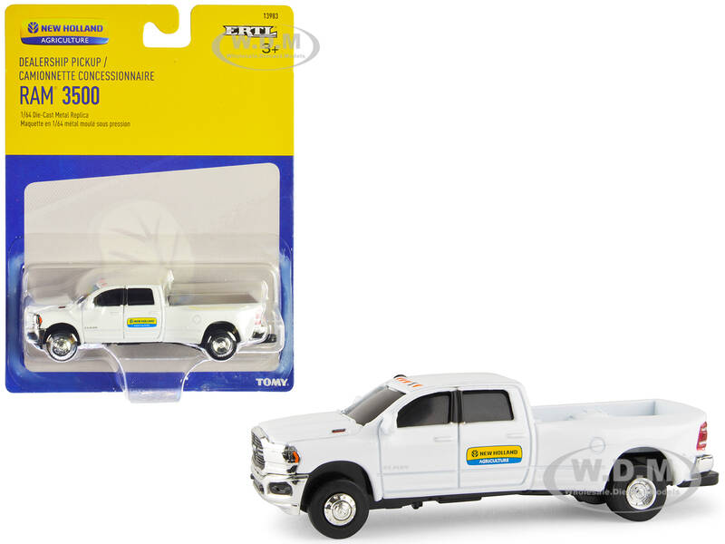 RAM 3500 Dually Pickup Truck White \