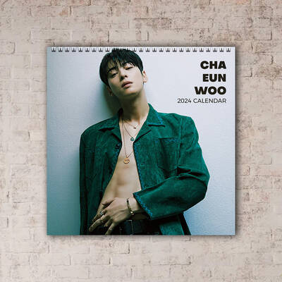 Cha Eun Woo Calendar 2025, Celebrity Calendar, Cha Eun Woo 2025