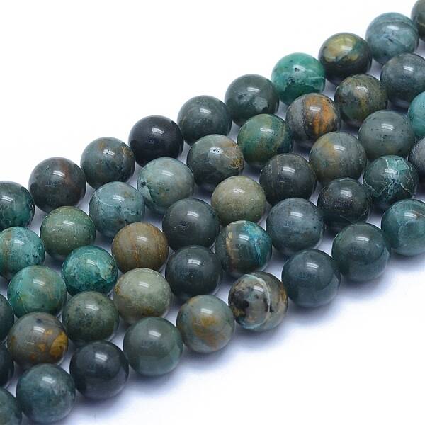 Natural Chrysocolla Beads Strands