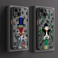 Game Monopolies Phone Case for iPhone 16 15 14 Plus 13 12 Mini 11 Pro Max X Xs XR 7 8 Matte Transparent Hard Cover