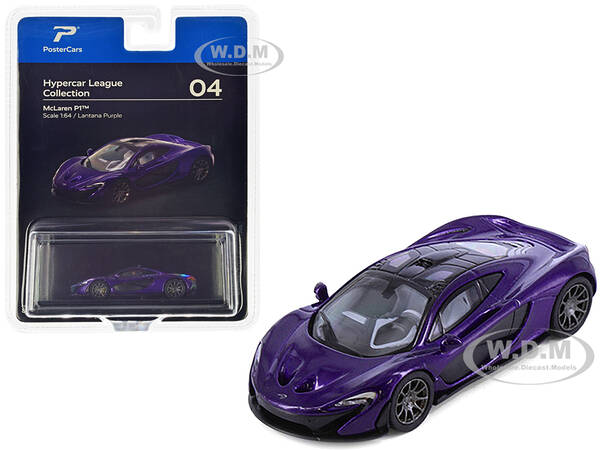 McLaren P1 Lantana Purple Metallic with Black Top \