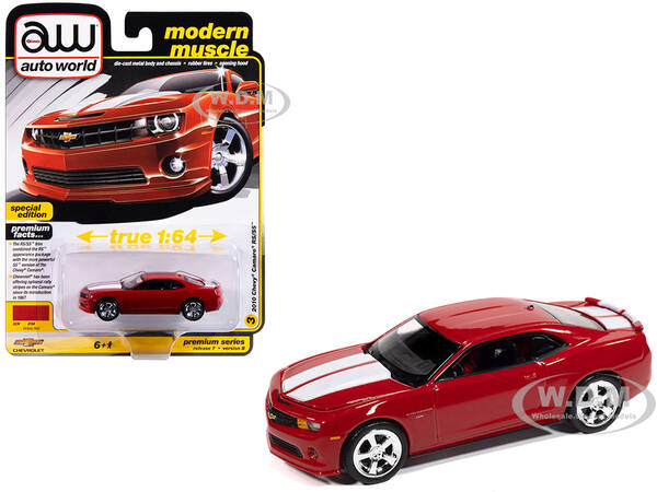 2010 Chevrolet Camaro RS/SS Victory Red with White Stripes \