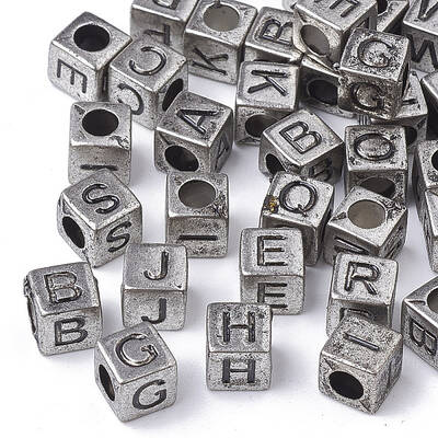 Antique Style Acrylic Beads