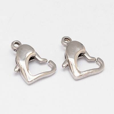 Tarnish Resistant 304 Stainless Steel Lobster Claw Clasps