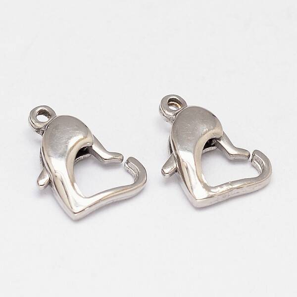 Tarnish Resistant 304 Stainless Steel Lobster Claw Clasps