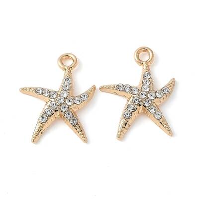 Alloy Crystal Rhinestone Pendants