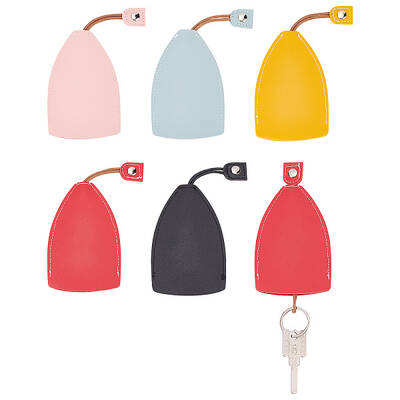 5Pcs 5 Colors Creative Pull Out Key Sleeve