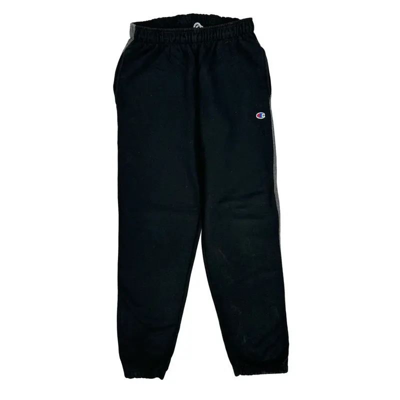 Champion Joggers - Large Black Cotton Blend
