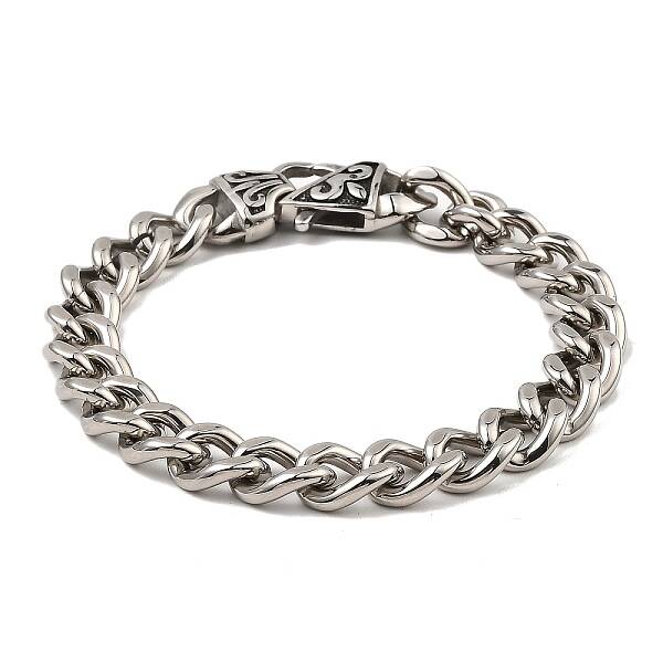Non-Tarnish 304 Stainless Steel Cuban Link Chain Bracelet