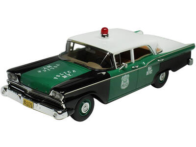1959 Ford Fairlane Green with White Top  New York Police Department Tactical Patrol Force Limited Edition 1/43 Model Car by G...