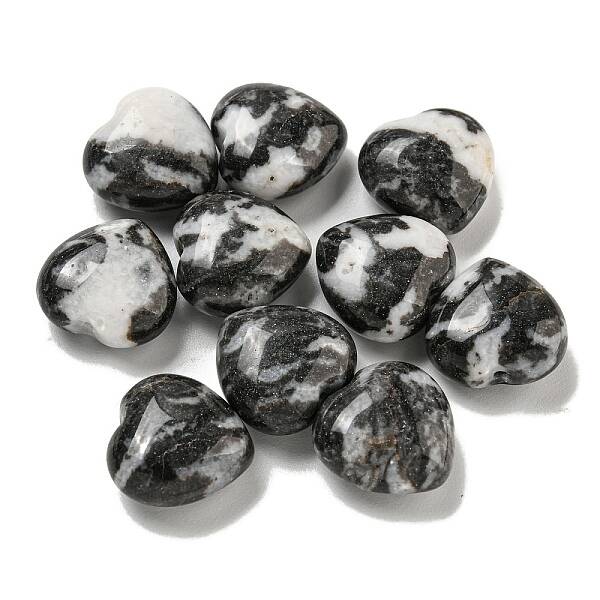 Natural Zebra Jasper Beads