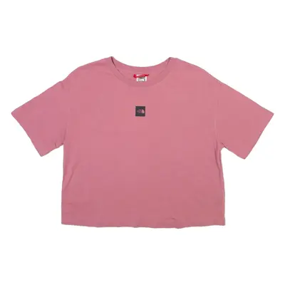 THE NORTH FACE Cropped Womens T-Shirt Pink S