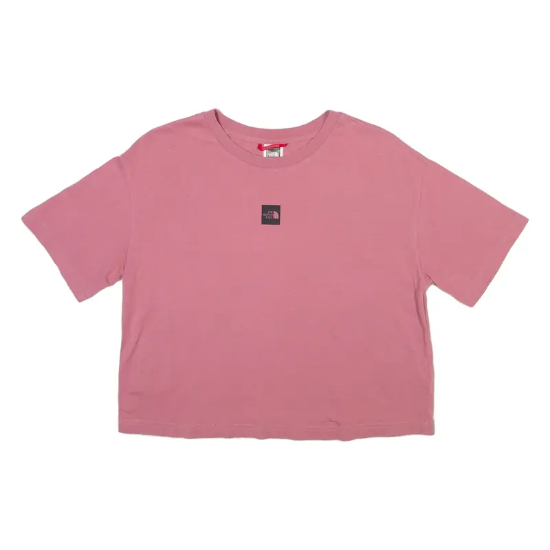 THE NORTH FACE Cropped Womens T-Shirt Pink S
