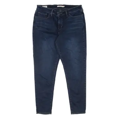 LEVI'S 310 Shaping Premium Womens Jeans Blue Slim Skinny W32 L29