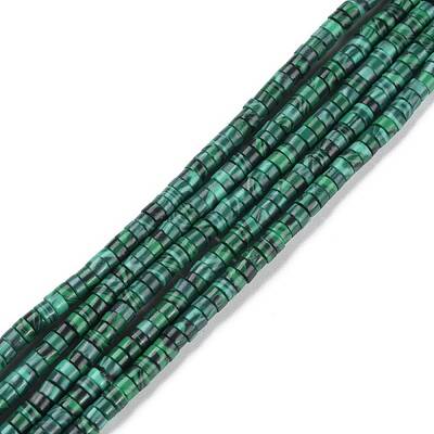 Synthetic Malachite Beads Strands