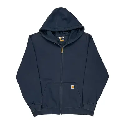 Carhartt Hoodie - XL Navy Cotton Blend