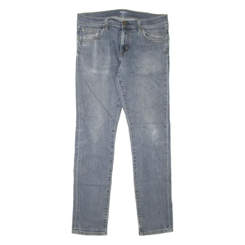 CARHARTT WIP Rebellion Pant Mens Jeans Blue Slim Tapered W32 L32