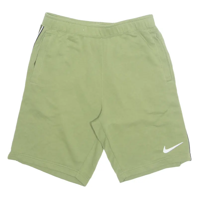 NIKE Mens Casual Shorts Green M W30