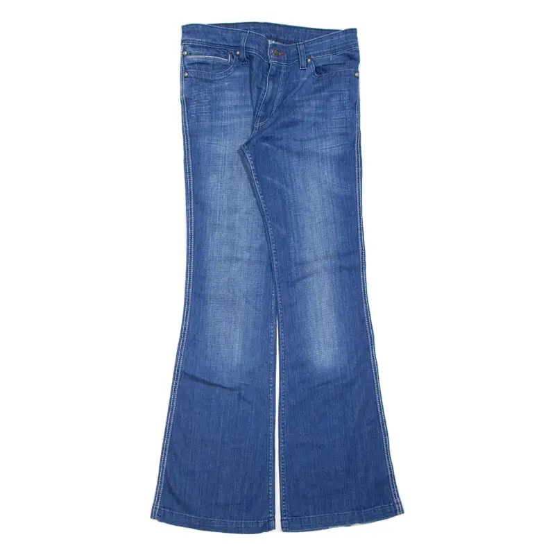 LEVI'S Womens Jeans Blue Slim Bootcut Stone Wash W29 L34