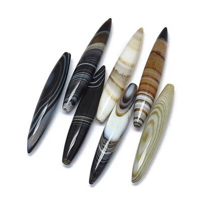 Natural Banded Agate/Striped Agate Beads