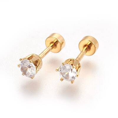 304 Stainless Steel Earlobe Plugs