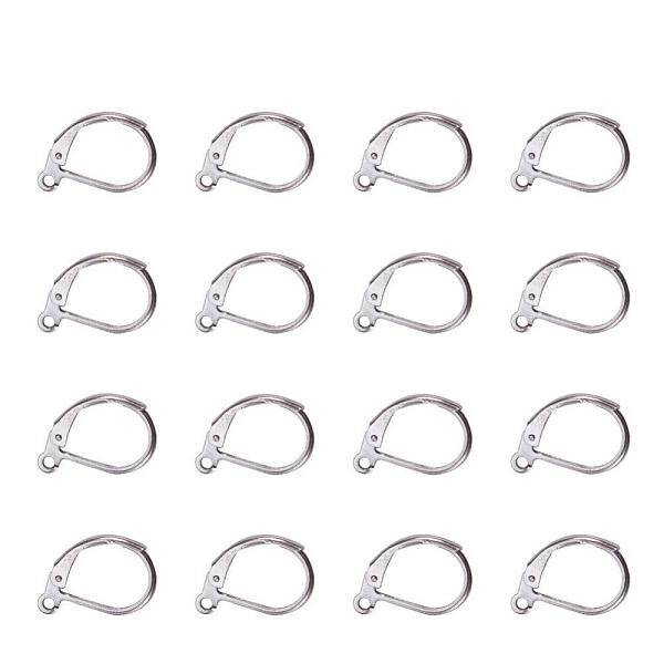 Tarnish Resistant 304 Stainless Steel Leverback Earring Findings
