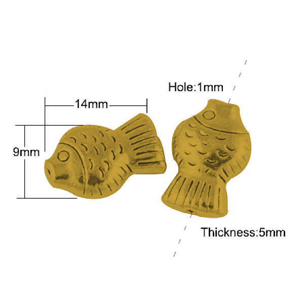 Tibetan Style Alloy Beads