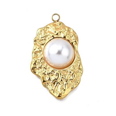 Plastic Pearl Pendants