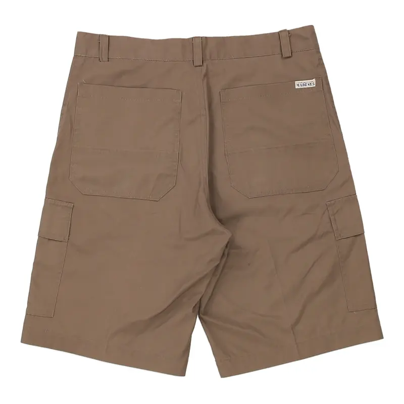 Compagnia Dei Marines Cargo Shorts - 33W 11L Brown Cotton