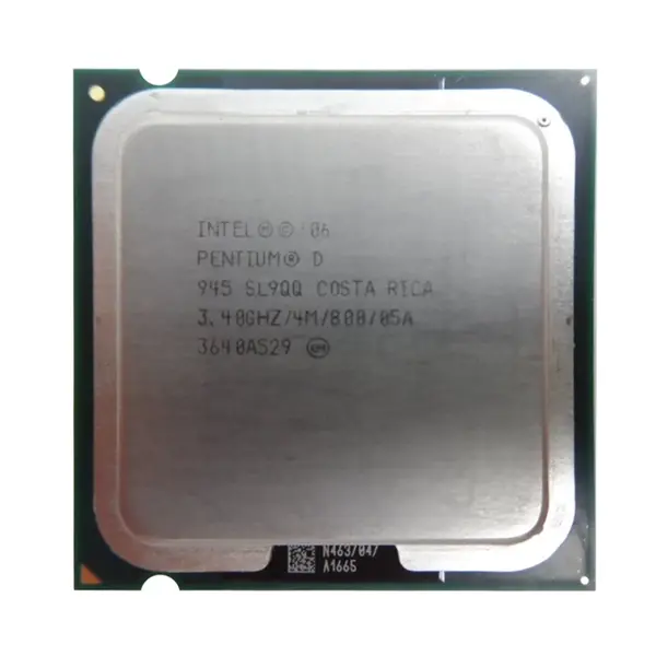 403277-104 HP 3.40GHz 800MHz FSB 4MB L2 Cache Socket LGA775 Intel Pentium D 945 Dual-Core Processor