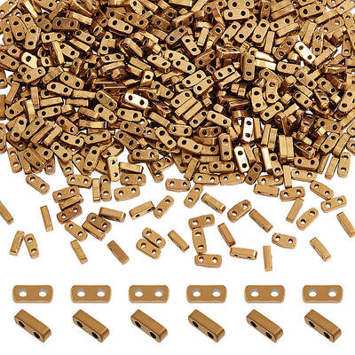 640Pcs Electroplated Glass Seed Beads