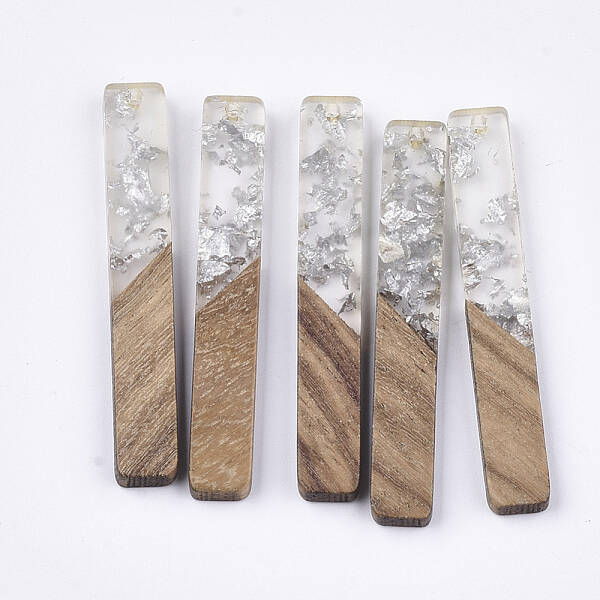 Resin & Walnut Wood Big Pendants