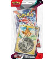 Obsidian Flame Checklane Blister with Booster Pack, Coin, and Promotional Card