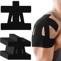 Sports tape for shoulders, pre-cut, 10 pieces, for pre-cut shoulder areas, made of raw cotton, soft and durable for comfort. ...