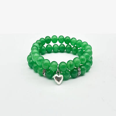Double layered set bracelet