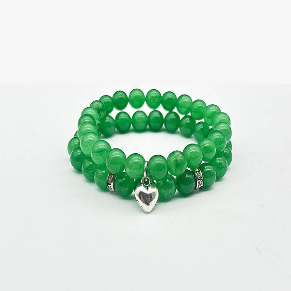 Double layered set bracelet