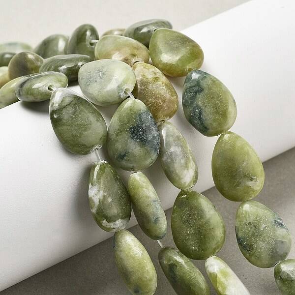 Natural Xinyi Jade/Chinese Southern Jade Beads Strands