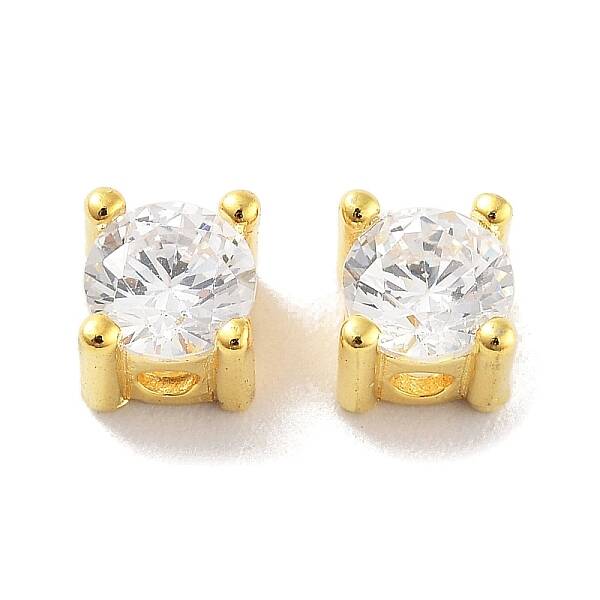 Real 18K Gold Plated 925 Sterling Silver Bead